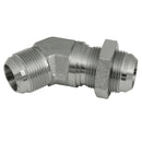 Brennan 37-7000-16-16 - 1.5/16" Jic M/M 45 Steel Bulkhead Forged