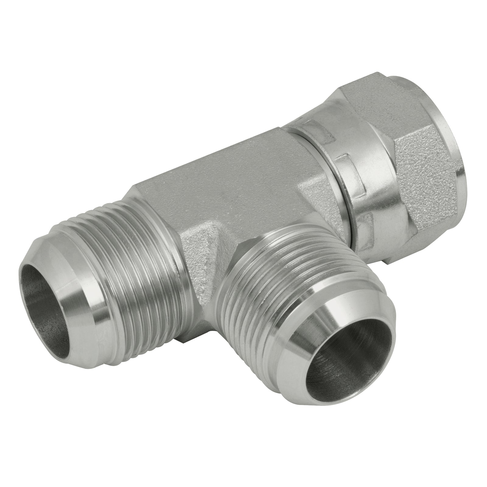 Brennan 37-9010-04-04-04 - 7/16" Jic Male X Male/Female Sw Run Tee