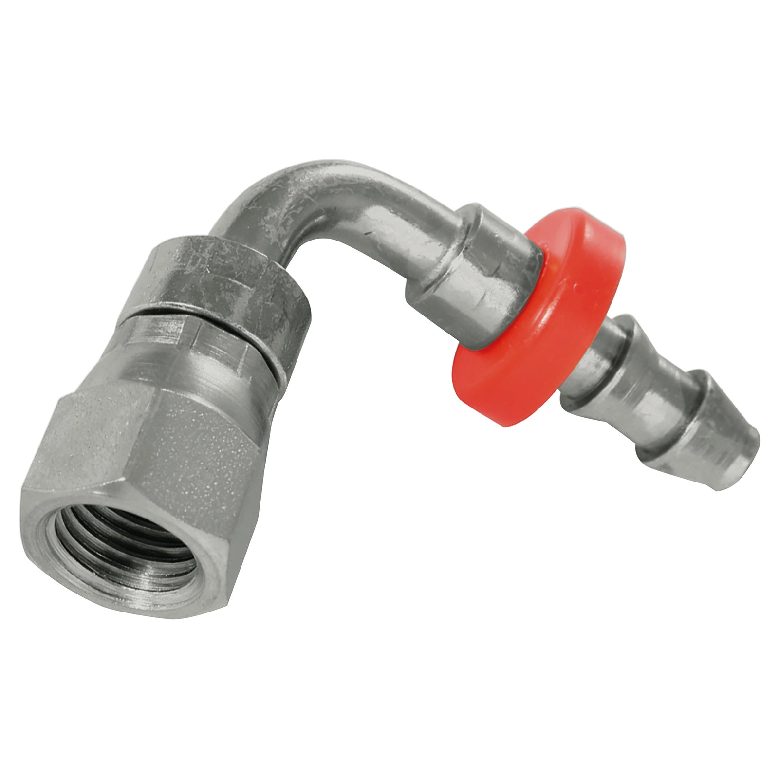 Brennan TR-09301 - "7/16" Jic X 1/4" Pi 90° Swept Elbow"