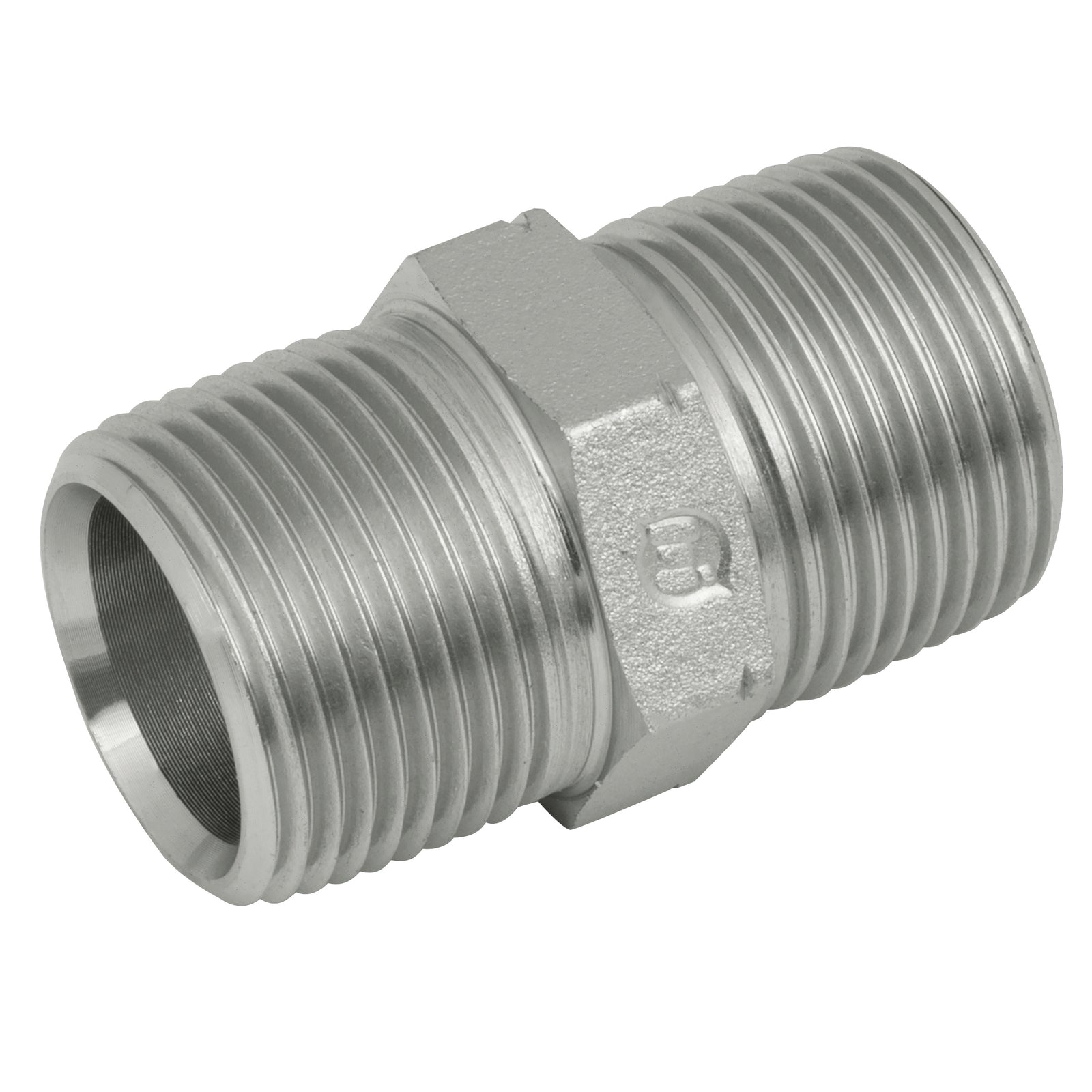 Brennan 60-6040-12-12 - 3/4" BSPT X 3/4" Nptf M/M Adaptor