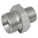 Brennan 60-6015-04-16 - 16X1.5mm Male X 1/4" BSPP Male Steel