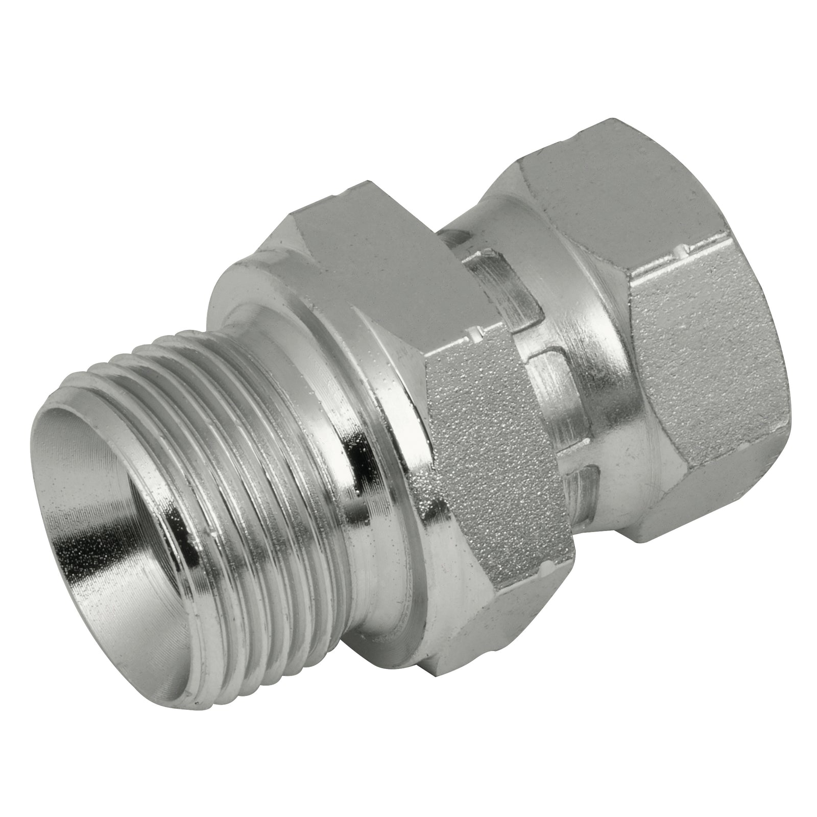 Brennan 60-6025-06-16 - 3/8" BSPP Male X M16X1.5mm Fem Steel