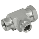 Brennan 60-3003-08-08-06 - 1/2" BSP X 1/2" BSP X 3/8" BSP M/F/M Tee