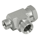 Brennan 60-3003-06-06-08 - 3/8" BSP X 3/8" BSP X 1/2" BSP M/F/M Tee