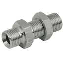 Brennan 60-6026-24-24 - M24X1.5mm Male Bulkhead & Locknut Steel