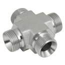 Brennan 60-5000-20 - 1.1/4" BSPP Equal Male Cross Steel