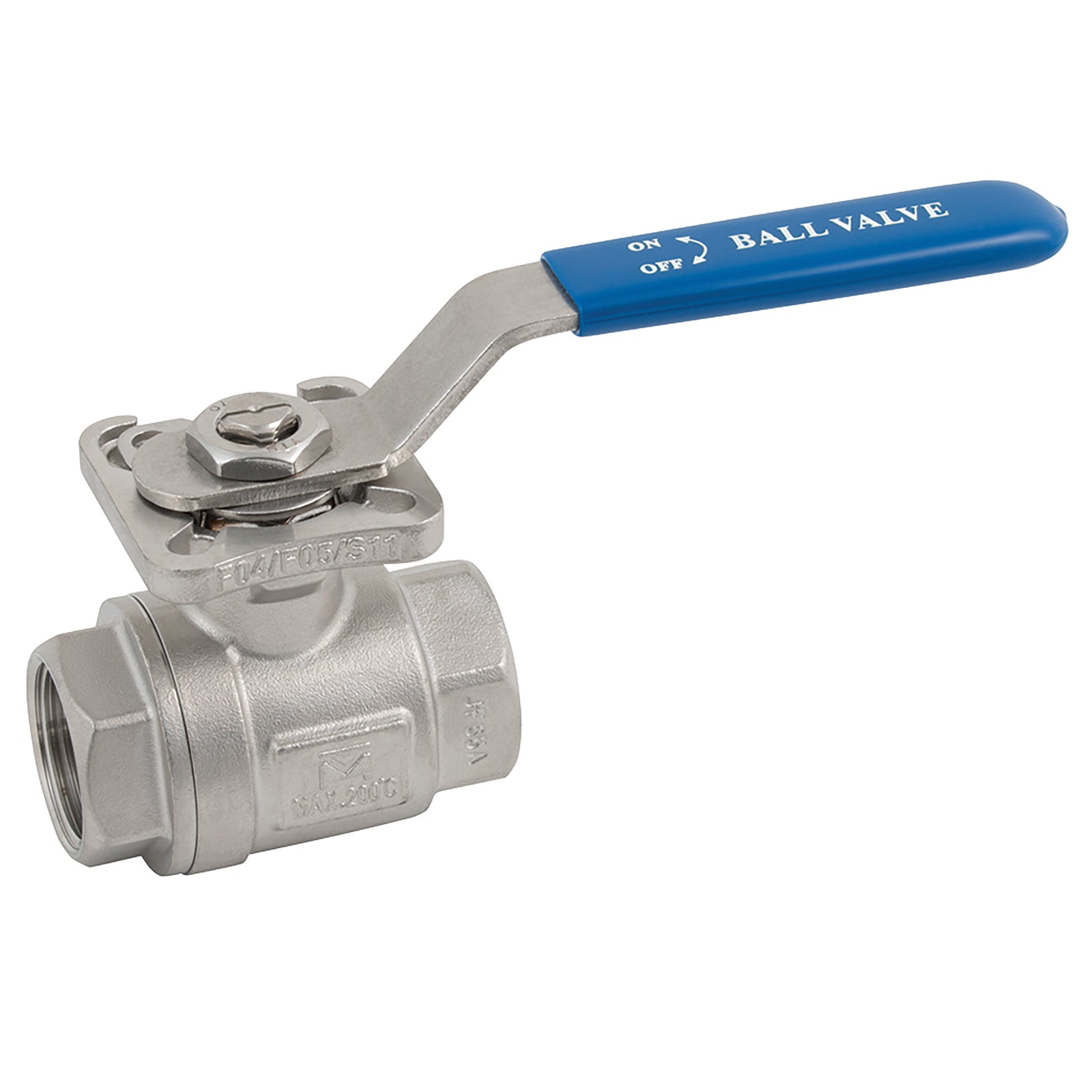 Haitima 2006SD-14 - 1/4" BSP 2Pc Fb D/Mnt B/V Lock/Lvr