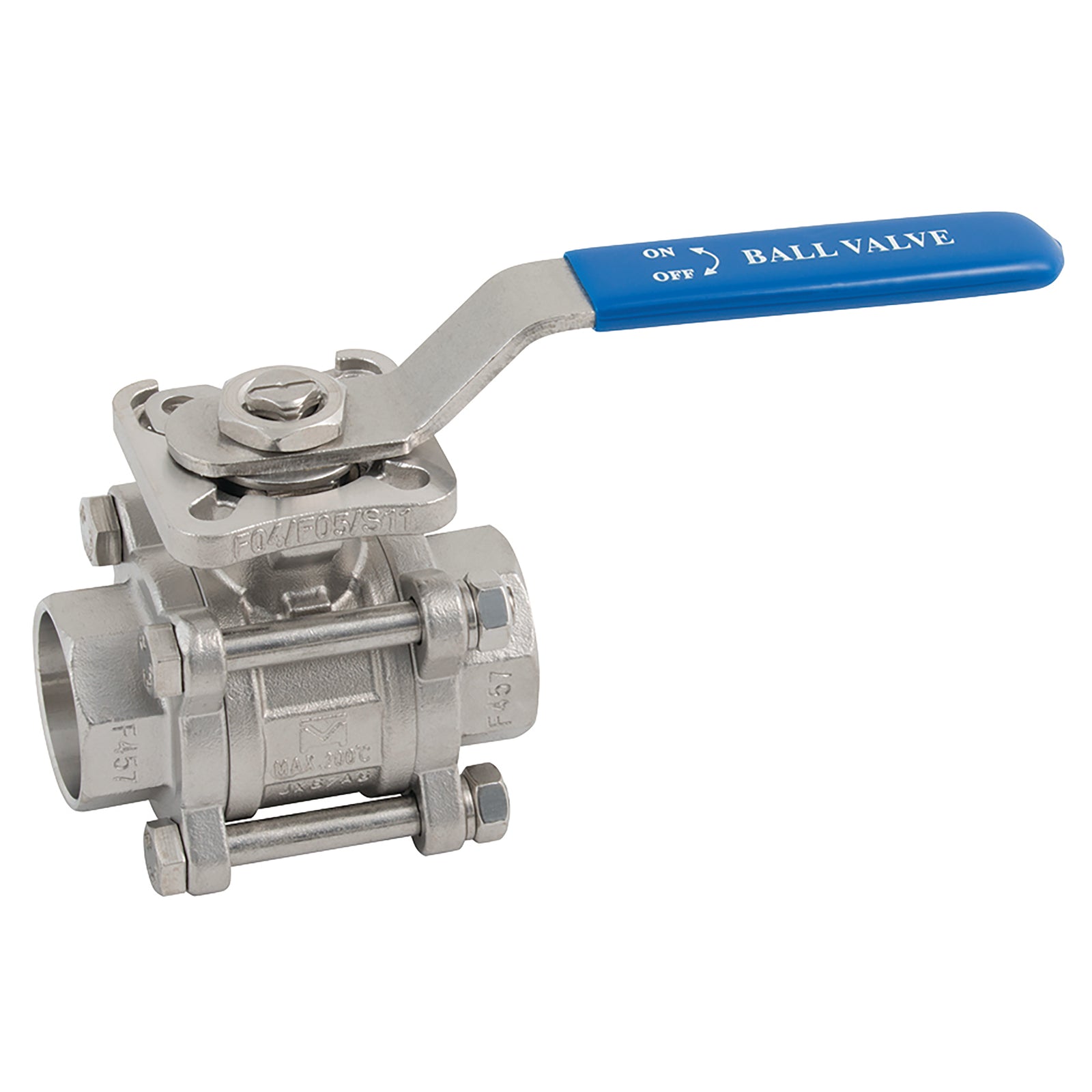 Haitima 2011ND-212 - 2.1/2" Sw 3 Pce D/Mnt B/V 316Ss