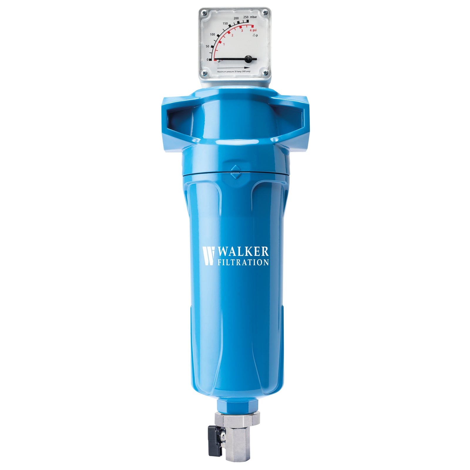 Walker Filtration A30006XA - 1/8" BSPP 0.01 Um Filter 160 Lpm