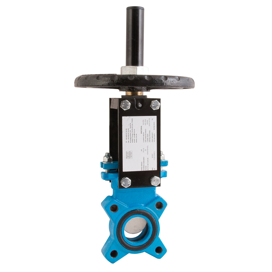 FT Pro AB1V2H2 12 12 4" Pn10 Kgv 304Ss/Epdm B-Dir H/Wheel