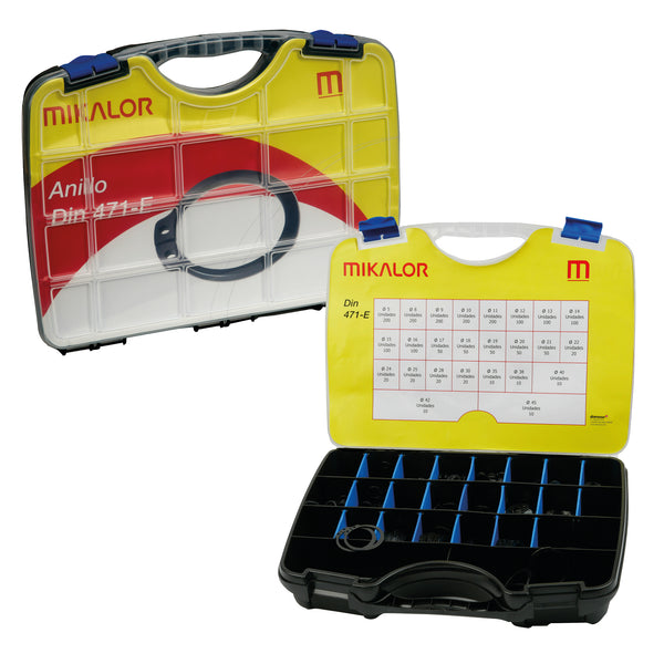 External Circlips Assorted Clips pack; 0350003-8 product image by Mikalor