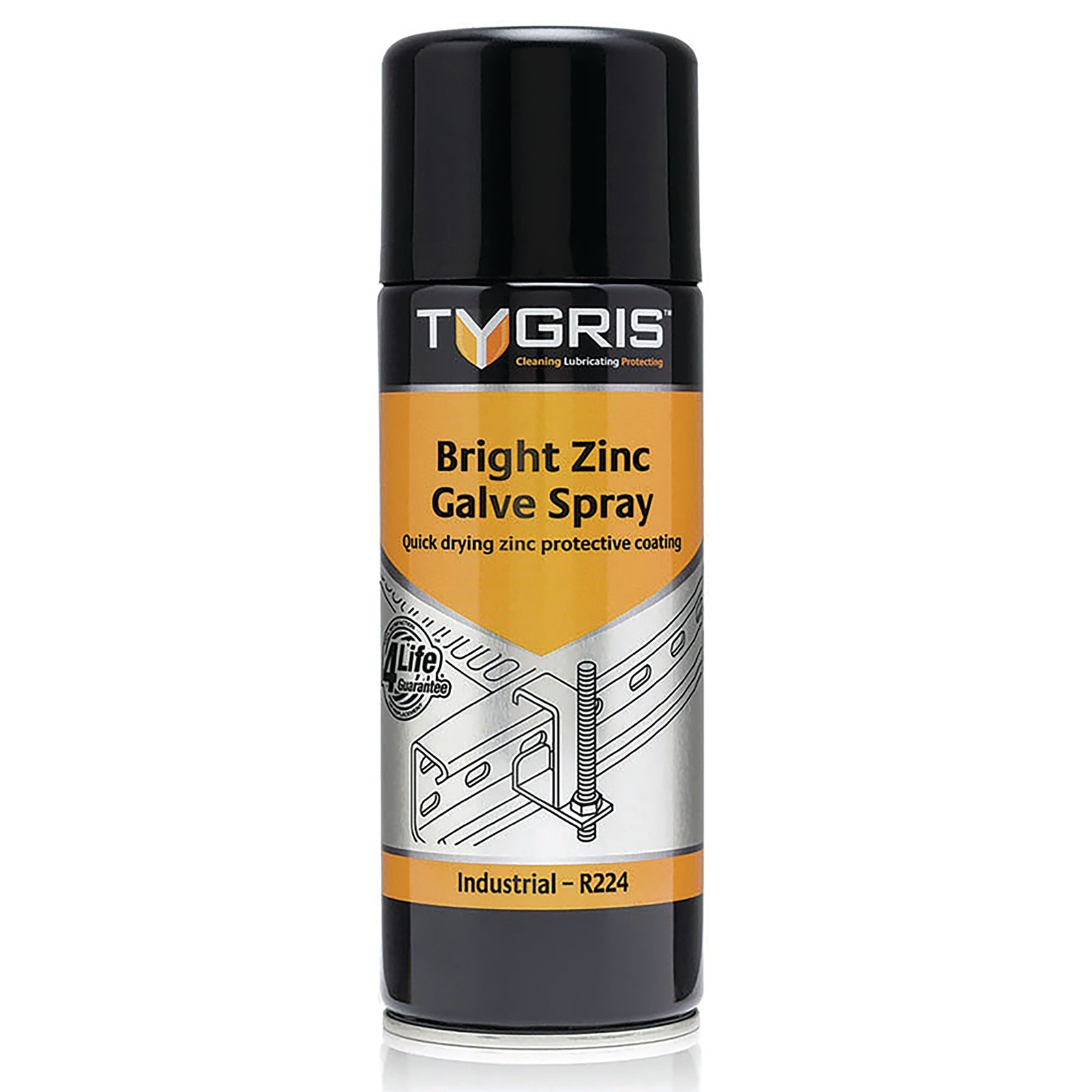 Tygris R224 - Bright Zinc Galve Spray