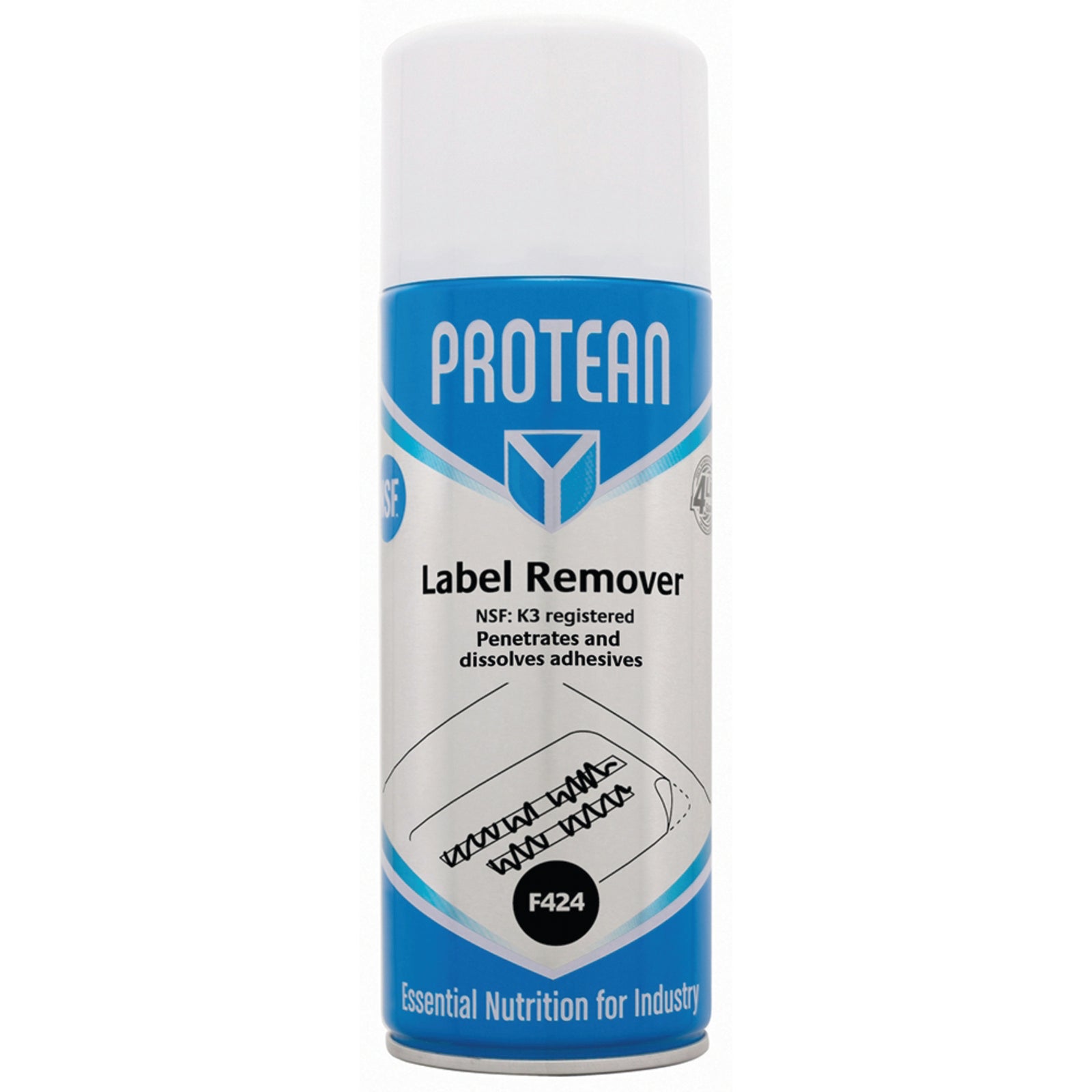 Tygris F424 - Label Remover Nsf 400Ml