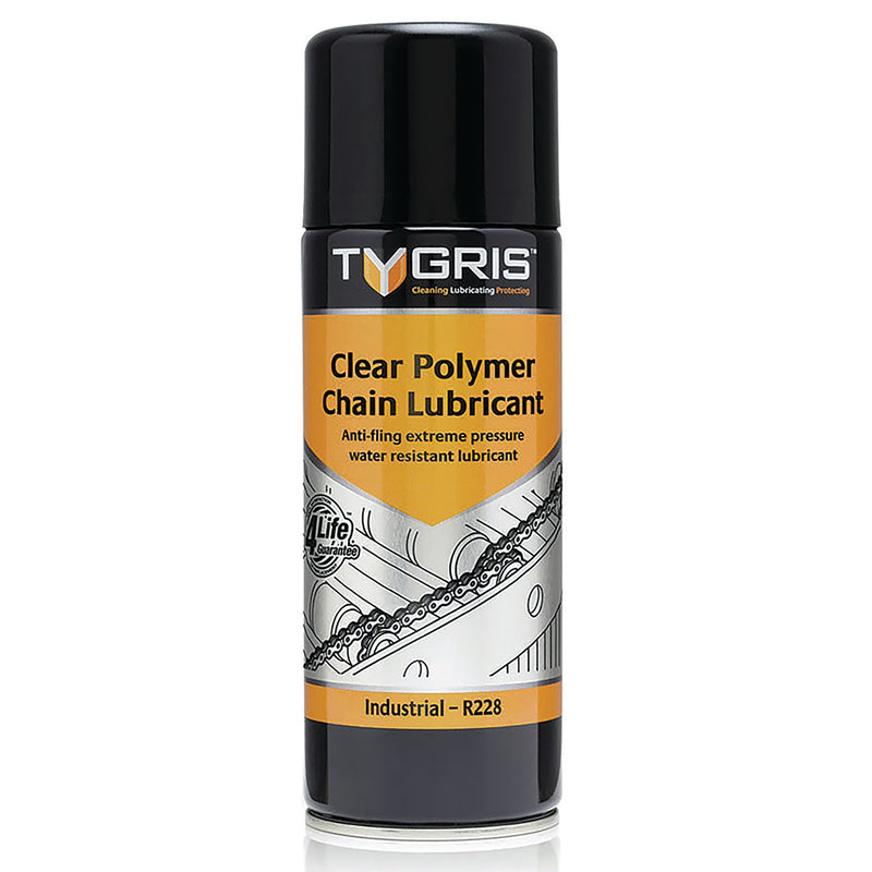CLEAR POLYMER CHAIN LUBRICANT; R228 product image by Tygris