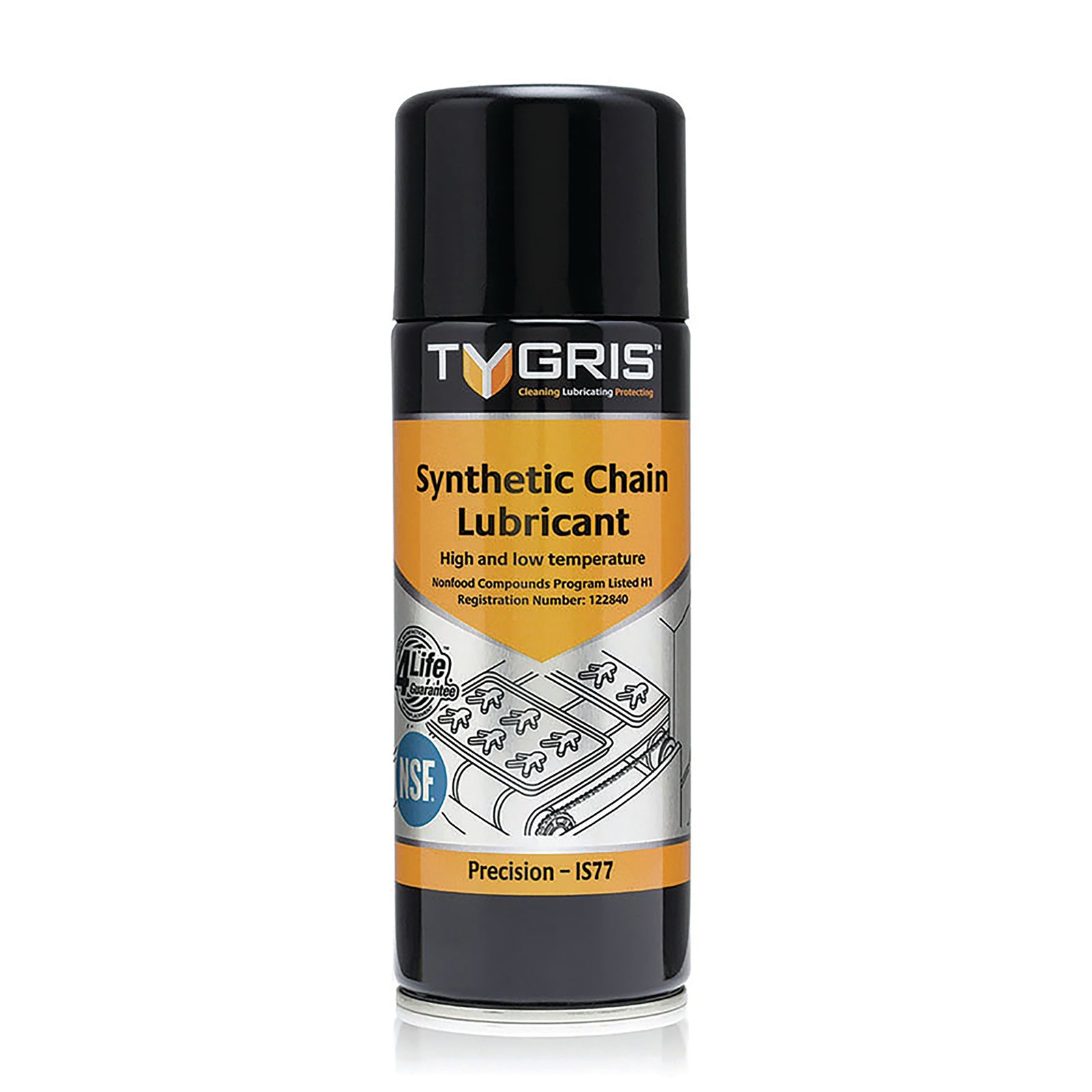 Tygris IS77 - Synthetic Chain Lubricant Nsf