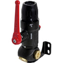 Parker Transair 6637.25.21 - Wall Bracket With Ball Valve 3 Port 45 25mm Tube & 3 X 1/2" BSPP Female Outlet