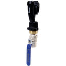 Parker Transair 6669.40.27 - Quick Assembly Bracket With Ball Valve 40mm Tube X 3/4" BSPP