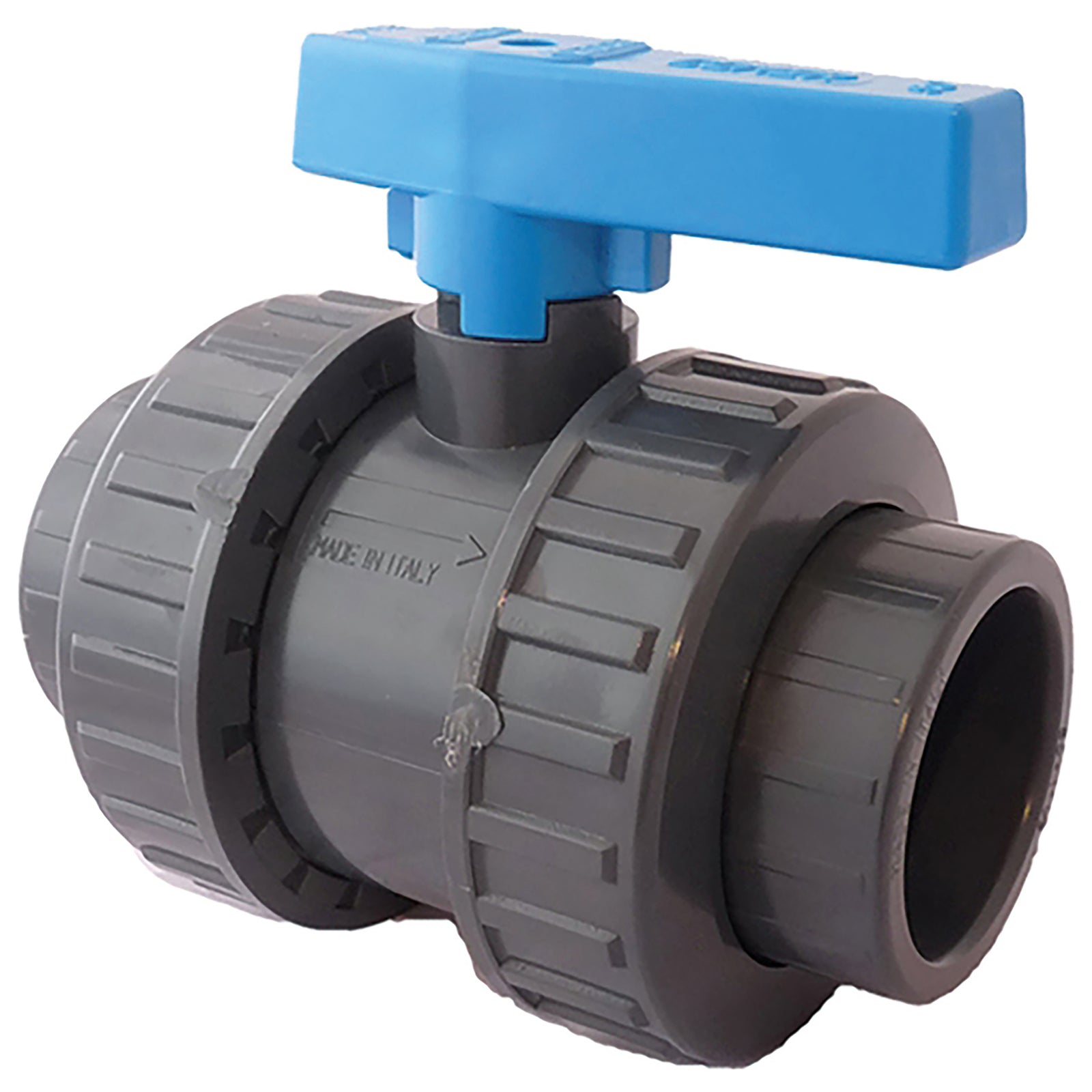 FT Pro ITM-2166S105Q - Upvc Std Pln Dbl Union Ball Vl Lv, Epdm 1??"