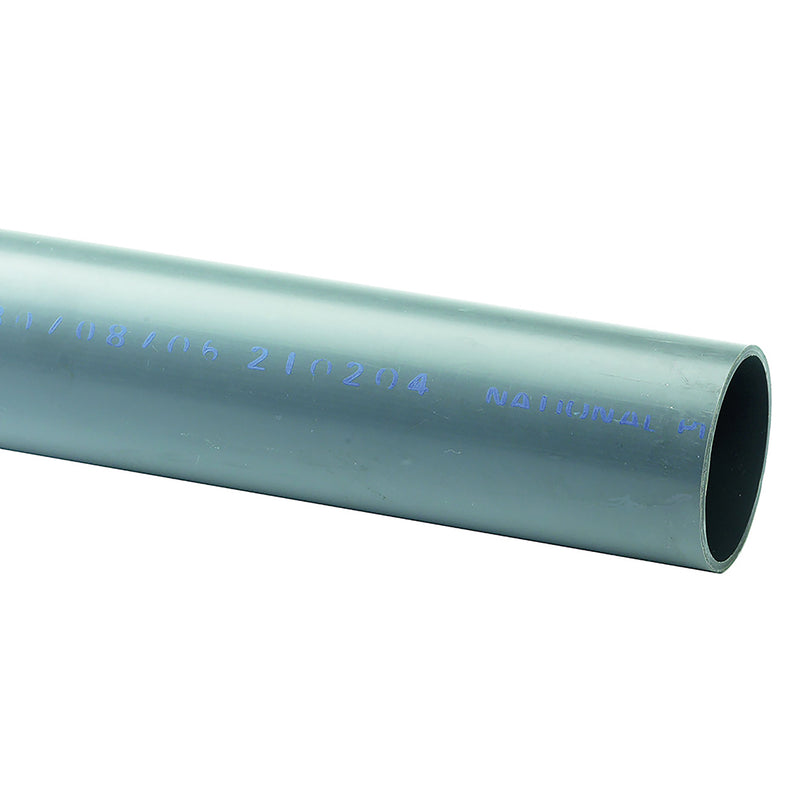UPVC CLASS 7 PIPE, PLN END, IN 3 MTR LENGTHS 2"; UPVC/7TUBE-3-2 product image by Non-branded