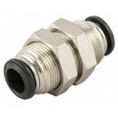Aignep 50050N14 - 14mm OD Bulkhead Connector