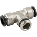 Aignep 50211N10-1/2 - 1/2" BSPT/BSPP Male X 10mm OD Tee