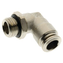 Aignep 571164-1/4 - 1/4" BSPP Male X 4mm OD Swivel Elbow