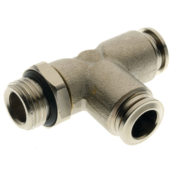 SWIVEL RUN TEE MALE STUD 12MM X 1/2 BSPP; MPBR12-G04 product image by Aignep