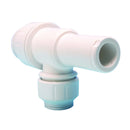 John Guest PEM532215W - 22mm OD X 15mm OD Stem Tee