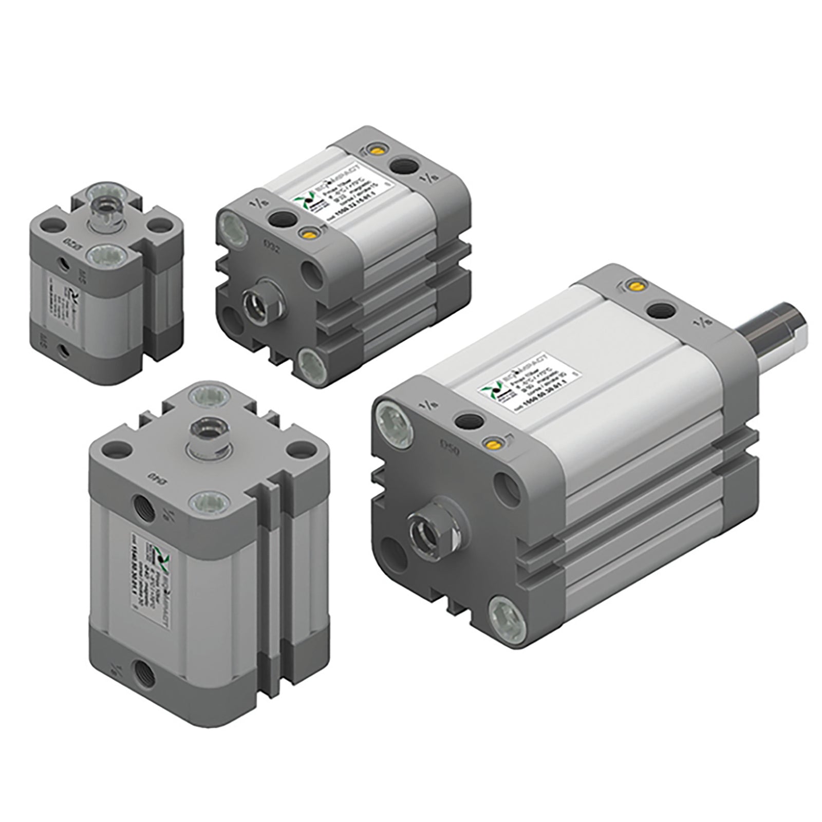 Pneumax 1540.25.50.01.1 - 25mm Bore X 50mm Stroke Cylinder