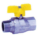 FT Pro BE7224-08 - 1/2" BSPP Male/Female Wras/Gas Butterfly Ball Valve