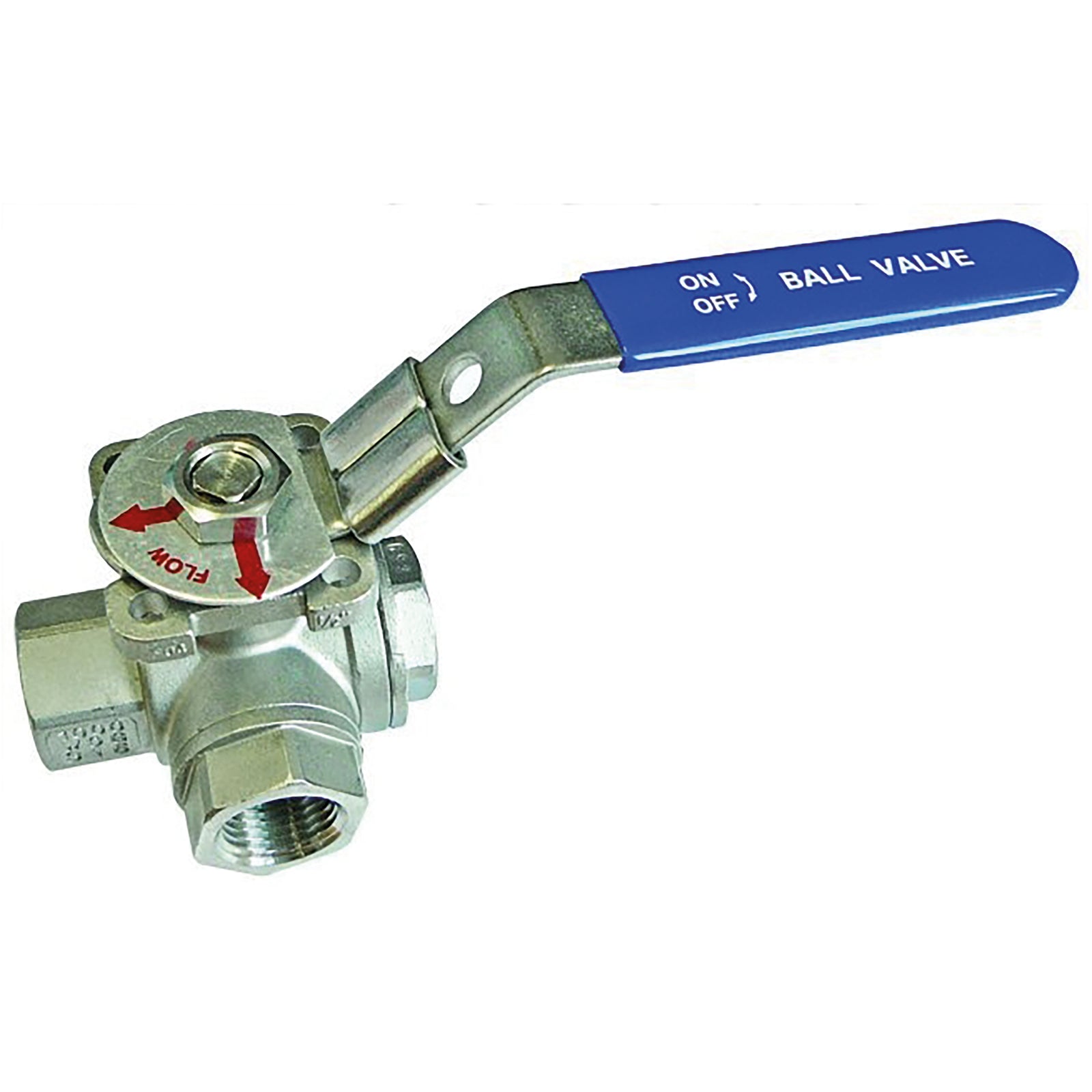 Non-branded SSVLP20 - 1.1/4 BSP S.S 3-Way "L" Port Ball Valve