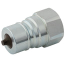 FT Pro HISO-A04P - 1/4" BSPP Fem Iso-A Plug Steel