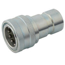 1" BSPP FEM ISO-B STEEL COUPLING; HISO-B16 product image by Roladex 
