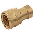FT Pro BHISO-B08 - 1/2"BSPP Female Thread Iso-B Interchange Brass Coupling
