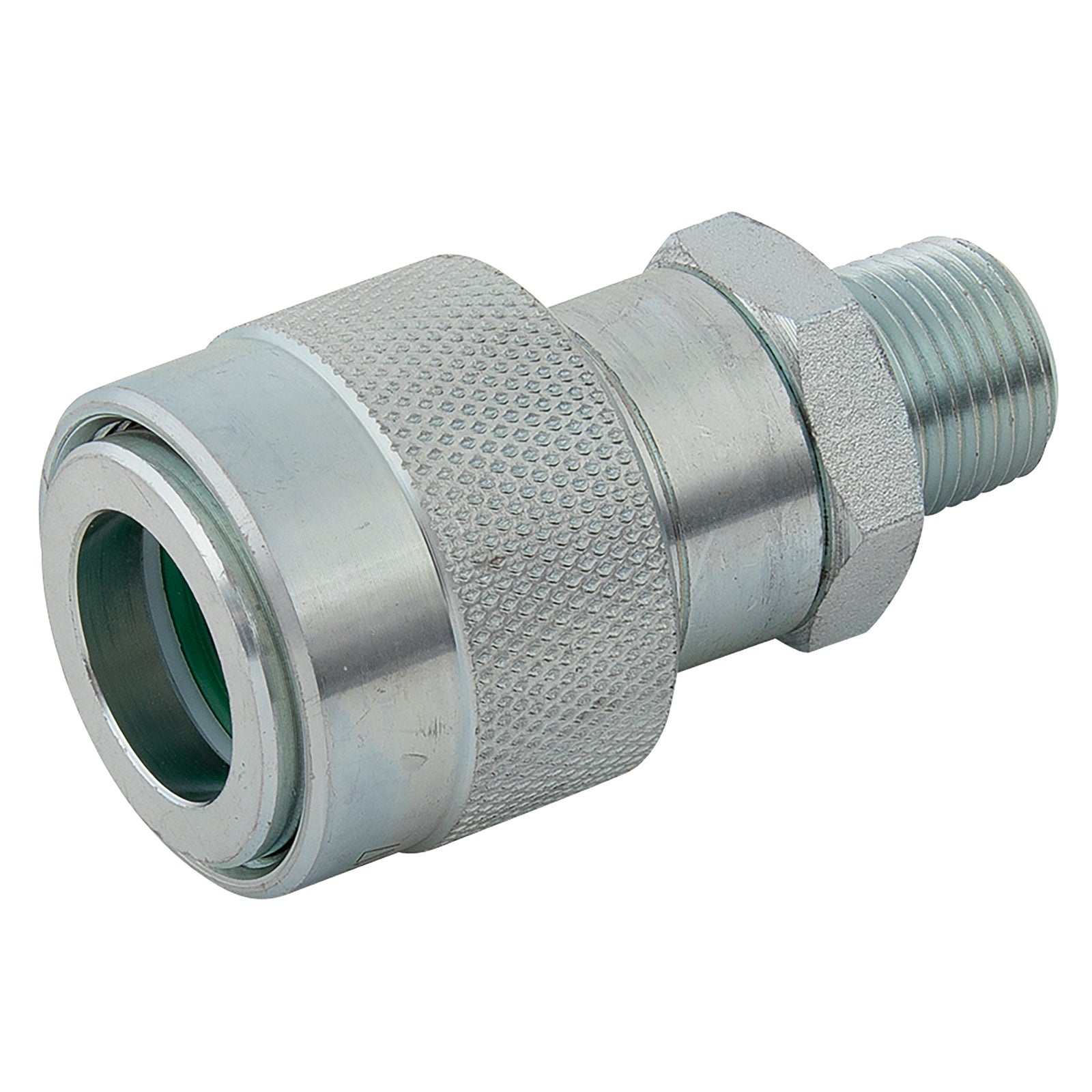 FT Pro PSB10-F-06NM - 3/8" Npt Male Hydraulic Quick Release Coupling