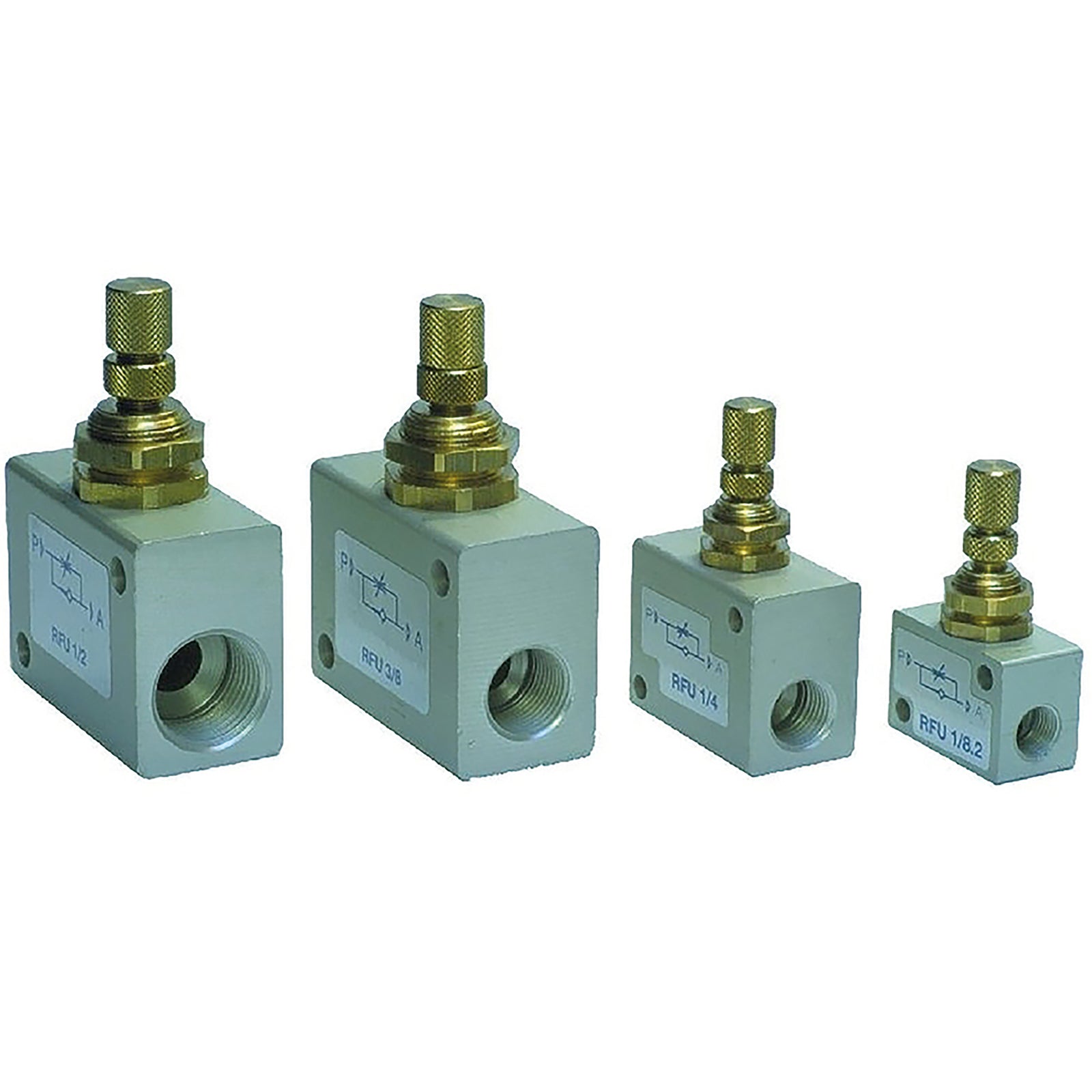 F/CNT VLV UNI REFVUNIFC02 BSPP FMET1/8; 8850-1/8 product image by Aignep