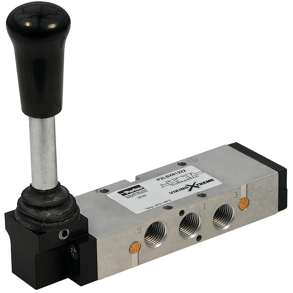 1/4" BSPP Female Lever Valve; P2LBX61222 product image by Parker