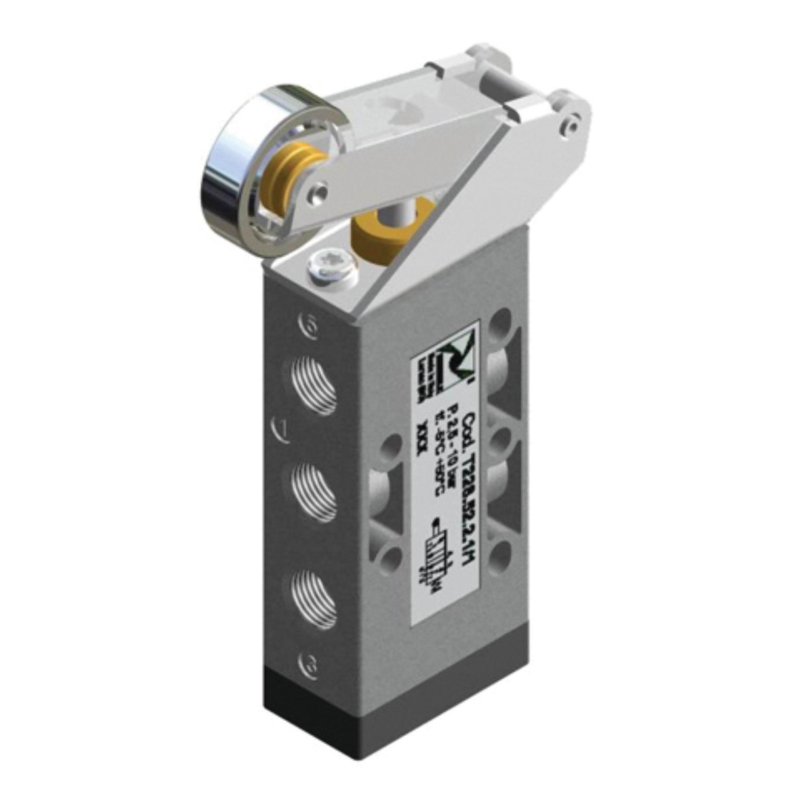 Pneumax T228.52.2.1/1 - 1/8" BSPP Female Lever Valve