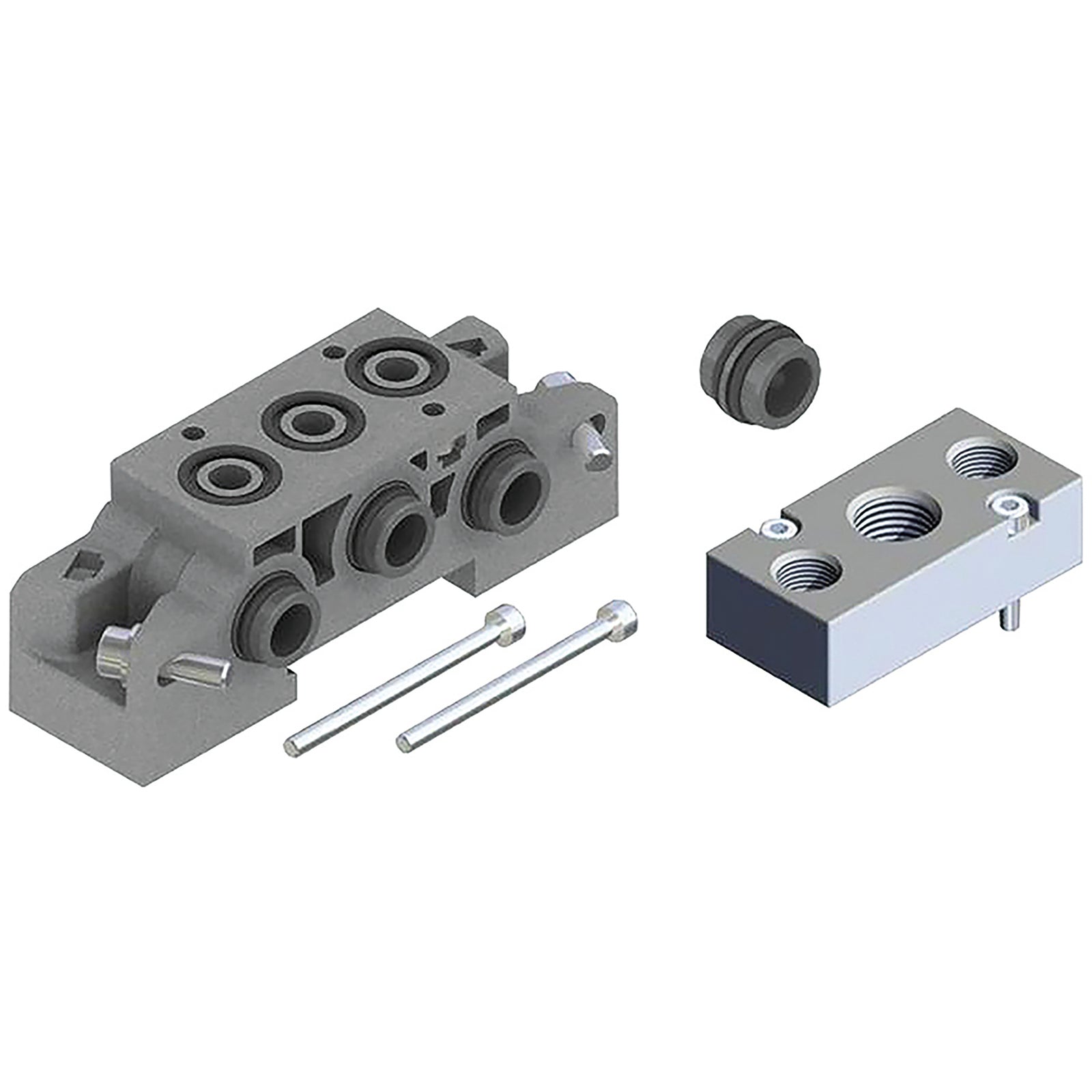 Pneumax T488.01 - Single Complete Manifold Base T488 Series