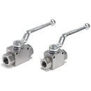 Non-branded BVS20604G - St/Steel 2 Way Ball Valve Full Bore 1/4" BSPP