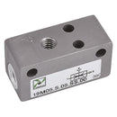 M5 Metric Female Single Stage Vacuum Generator; 19M05.S.05.SS.00 product image by Pneumax