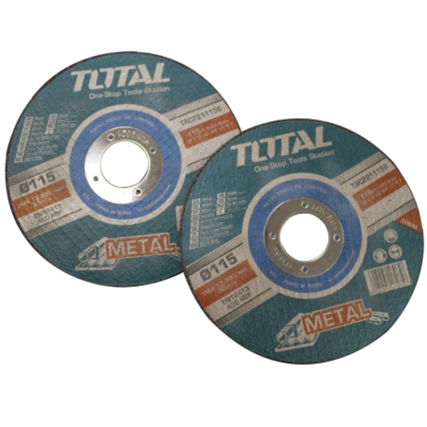 115MM X 1.2 MM METAL FLAT CUTTING DISC; TAC2211156 product image by Total Tools