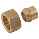 FT Pro SN06/06 - 3/8" BSPP Female Nut X 3/8" Soldering Nipple