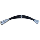 FT Pro BH08-08Q08M-0.5 - Flat Face Qrc X 1/2" BSPP X 0. 5 Mtr Leader Hoses