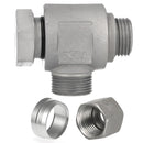 1/4" BSPP Male x 8mm Complete Banjo; 1153062007 product image by VOSS