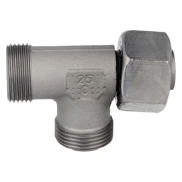 15mm OD Swivel Run Tee; 162232007 product image by VOSS