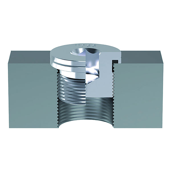 M33x2 Metric Male Blanking Plug; 190182100 product image by VOSS