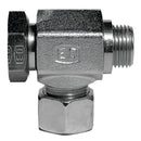 1/2" BSPP Male x 16mm OD EO Banjo Elbow; WH16SRCF product image by Parker