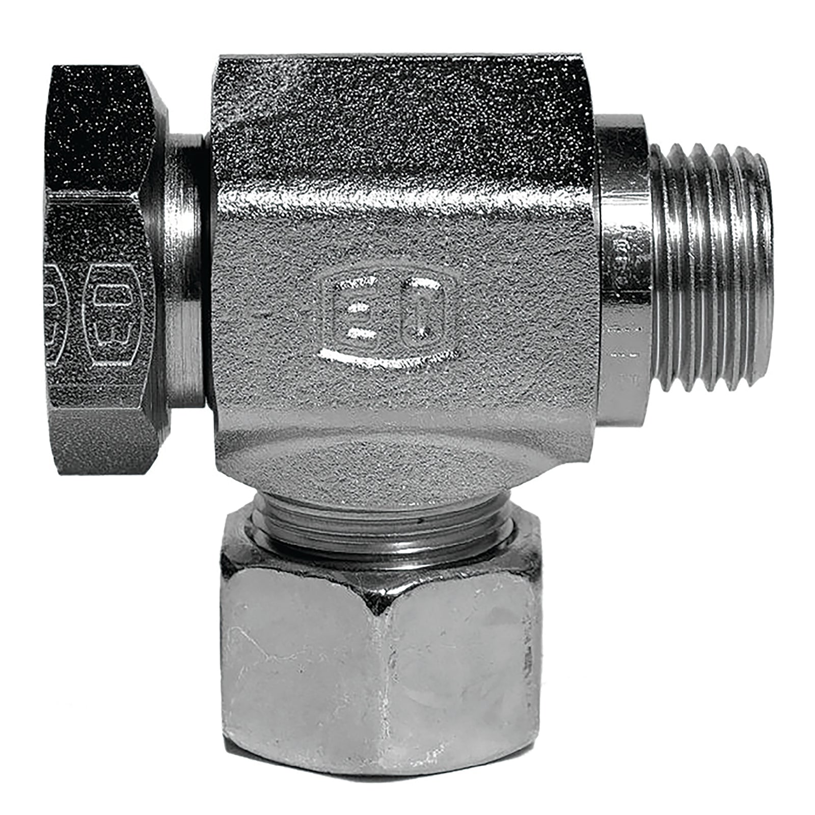 Parker WH08LRCF - 1/4" BSPP Male X 8mm OD Eo Banjo Elbow