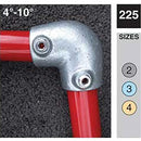 FT Pro 225-3 - Slope Range Elbow 4 10 Deg S Ize 3